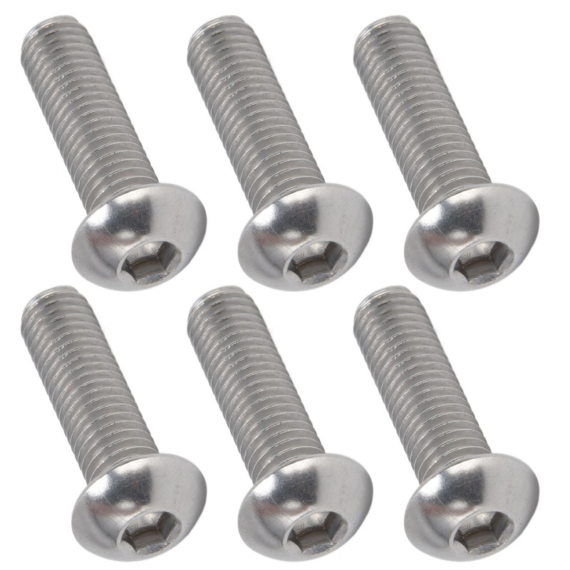 30Pcs Hex Socket Button Head Screw A2 Stainless Steel M10x1.5