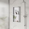 Neodrain No Tile Shower Niche, Stainless Steel Wall Niche 13.1"X25.1"(Inner