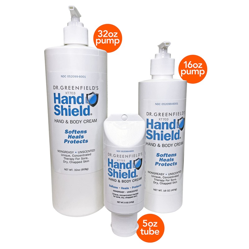 Dr Greenfield's HandShield Hand and Body Cream - 16 ounces
