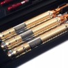 CUESOUL 21g/23g/25g Steel Tip Darts with Black Dart Case -