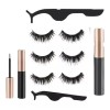 Jasmin Hone Pestañas Postizas Magneticas 3 Pares