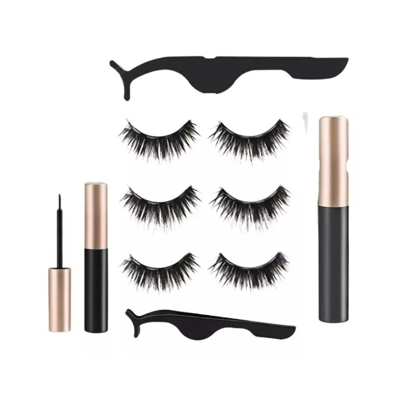 Jasmin Hone Pestañas Postizas Magneticas 3 Pares