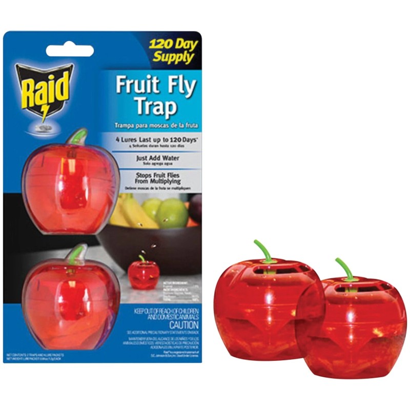 Raid® RAID 2PK-FFTA-RAID Apple Fruit Fly Trap (2 Pack) -