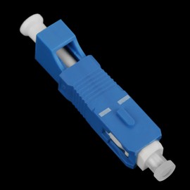 SC to LC Adapter, Fibre Optic Adapter, SC to LC Fibre Optic Adapter, SC/apc LC/upc Single Optical Adapter, SC Male to LC Female Single Mode Fibre Optic Hybrid Optic Adapter Converter
