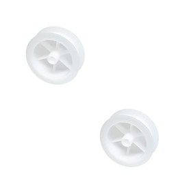 HASME Replacement DE1620 Dryer Idler Pulley Wheel Replaces for Numbers AP6997706 WE03X31620 PS16542497 WE12X20395 Fits for General Electric Hotpoint Dryer Models, 2-Pack