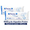 Degasa Protec Algodón Absorbente Plisado Paquete de 2 Piezas 300