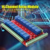 DC 24V 16-Channel Relay Module Insulated Interface Card with High/Low