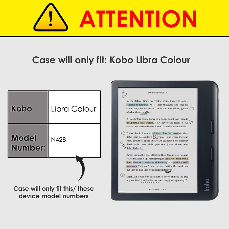 Forefront Cases Case for Kobo Libra Colour - Protective Kobo