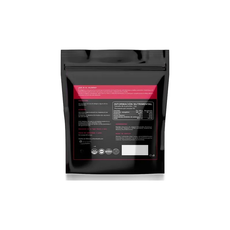 Alpha Labs Colágeno Hidrolizado 500g Antiedad Piel Péptidos