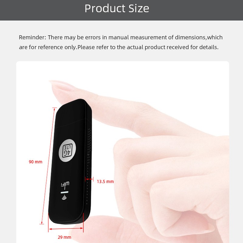 4G USB WiFi Router Professional High Speed Transfer Rate Portable