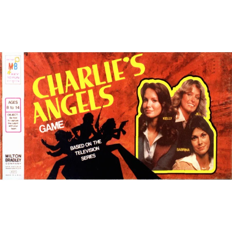 CHARLIE'S ANGELS BOARD GAME MAGNET! 3 1/2" X 2"