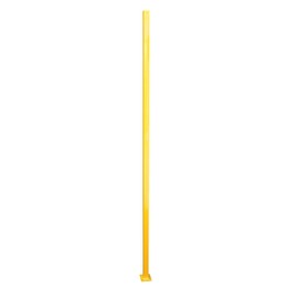 Vestil APG-P8-L Steel Adjustable Perimeter Guard Systems in Line Post 96 in. Yellow