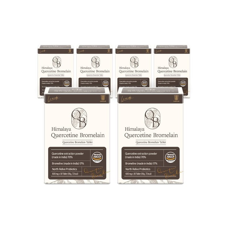 Lap on Lap 랩온랩 히말라야 퀘르세틴 브로멜라인 30정 Lap on