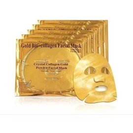 Misorel 6 Mascarillas 24k Gold  Colageno Anti Arrugas Hidratante