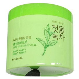 300g of green cleansing cream for my tired skin all day long / 하루종일 지친 내 피부를 위한 그린 클렌징 크림 300g