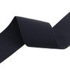 COTOWIN 4" Black Plush Elastic,Soft Comfortable Sewing Elastic - 2