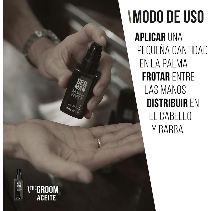 Sebastian Professional SEB MAN The Groom Aceite para Cabello y
