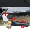 Car Foam Lance Cannon Adjustable Jet Tight Fit Evenly Spray