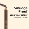 MOTIBACK 12-Count Brow Defining Set with Sharpener (Dark Brown)