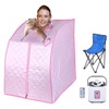 Portable Folding Steam Sauna for Home Spa 1000W 2L Steam