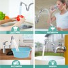 CECEFIN 1080°Rotating Faucet Extender Double Extension - Swivel Long Arm