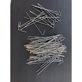 No Brand 100 Count Of 6 1/2” x 11.5 Gauge Aluminum Chain Link Fence Ties