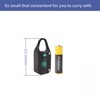 Smart Fingerprint Padlock for Locker, Rechargeable Bluetooth Smart Locker Lock,