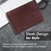 VILENCA HOLLAND Unisex Genuine Leather RFID-Blocking Card Holder: Sleek Design