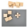 Wooden Stamp Blocks, Laser Engraving Stamp Block Accessories, 20 Pieces