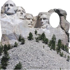SS11094 Mount Rushmore Stand in Cardboard Cutout Set Standee Standup