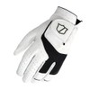 WILSON Staff Conform Men's Golf Glove, Right Hand, White/Black, Small