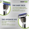 ShaveMOB 6-Blade Men's Razor Kit (Flex Head Handle with 4