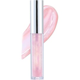 Diamond Glitter Lip Gloss - Long-Lasting Waterproof Lipstick with High Pigmentation - Sparkle Shiny Plumper Tinted Balm, Non-Stick Formula with Moisturizing (#05)