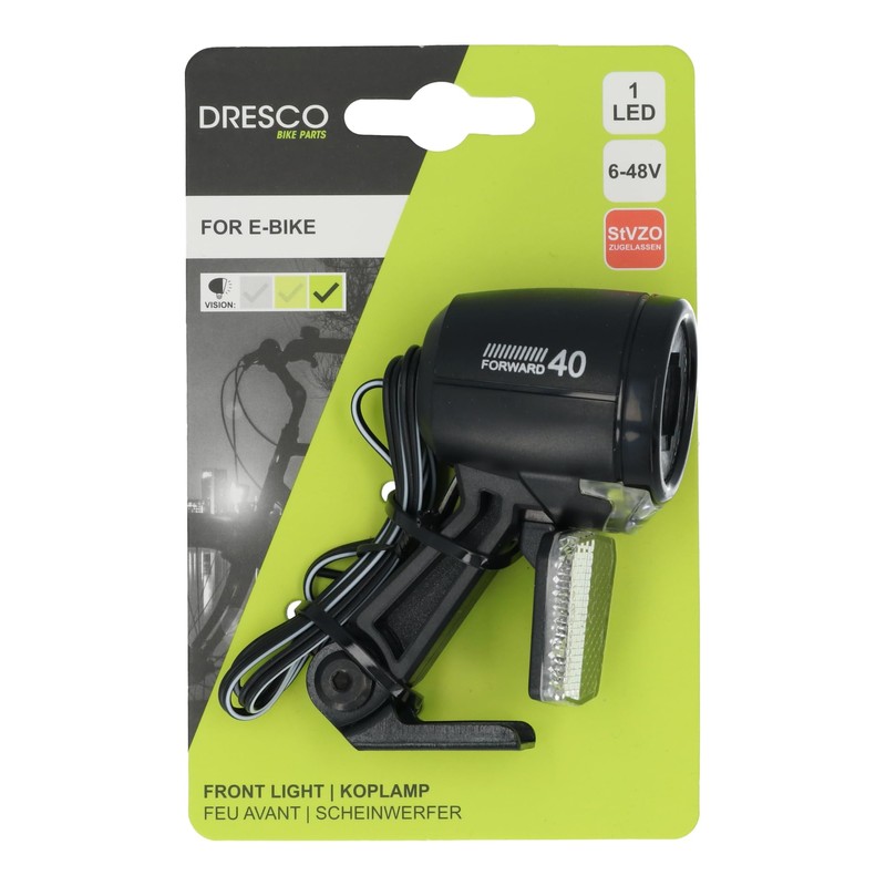 Dresco Urban E-Bike Headlight 40 Lux