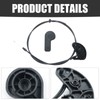 Newnessai CV6Z-16916-A Hood Release Cable Kit, Replacement for Ford Focus
