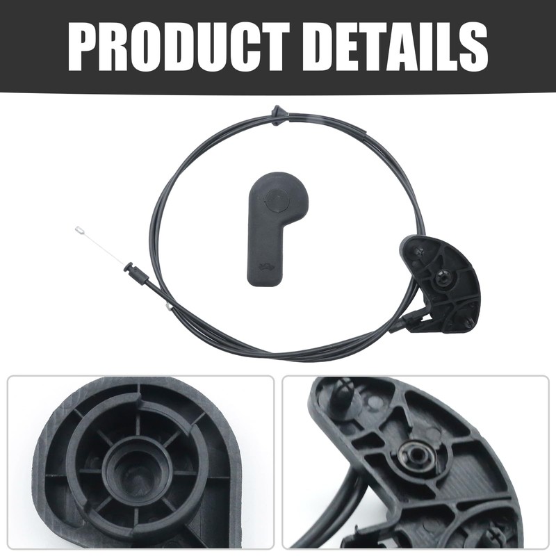 Newnessai CV6Z-16916-A Hood Release Cable Kit, Replacement for Ford Focus