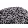 (100 Pack) Oil Resistant Neoprene Rubber Fender Washers 1/2" OD