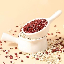 Red Bean Coix Seed Tea Bags, Clearing Dampness Tea (30 pack) Chixiaodou Bean Job’s Tears Gorgon Tartary Buckwheat Combination Tea No Additives 赤小豆薏米芡实茶 祛湿茶