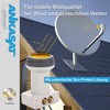 ANKASAT - ANK Premium UV Twin LNB + Weather Protection
