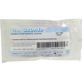 Uromed Catheter Valve Universal 1500 Pack of 1