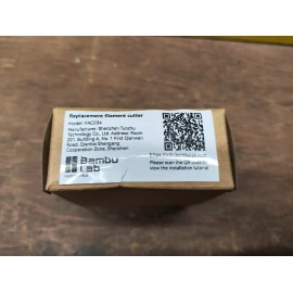 Bambu Lab OEM Bambu Lab Replacement Filament Cutter 3 pcs A1 P1 X1 Series 3D Printer Parts