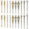 20pcs Small Alloy Snuff Spoons Mini Retro Spoon Powder Mini