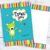 20 x Cute Bear Thank You Cards - A6 Postcard