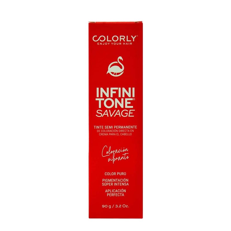 TINTE SEMI PERMANENTE EN CREMA INFINITONE SAVAGE FANTASIA COLORLY 90