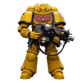 JOYTOY 1/18 Warhammer 40,000 Action Figure Imperial Fists Intercessors V2 Anime Collection Model, JT6656