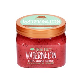 Tree Hut Shea Sugar Exfoliation Care Body Scrub Water Melon, 510g, 1 piece / 트리헛 시어 슈가 각질케어 바디스크럽 워터멜론, 510g, 1개