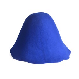 Lawliet Wool Felt Cone Cloche Hood Millinery Hats Fascinators Block Base Body (Royal Blue)