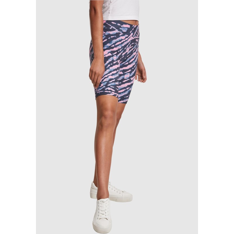 Urban Classics Women's Yoga Shorts, Darkshadow/Pink