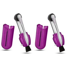 Calabria Swipes 2 Pack Compact Eyeglass/Sunglasses Eye Glasses Cleaner in Purple