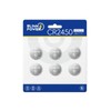 Blinkspower CR2450 Lithium 3V Coin Battery, 6 Pack 2450 Battery,